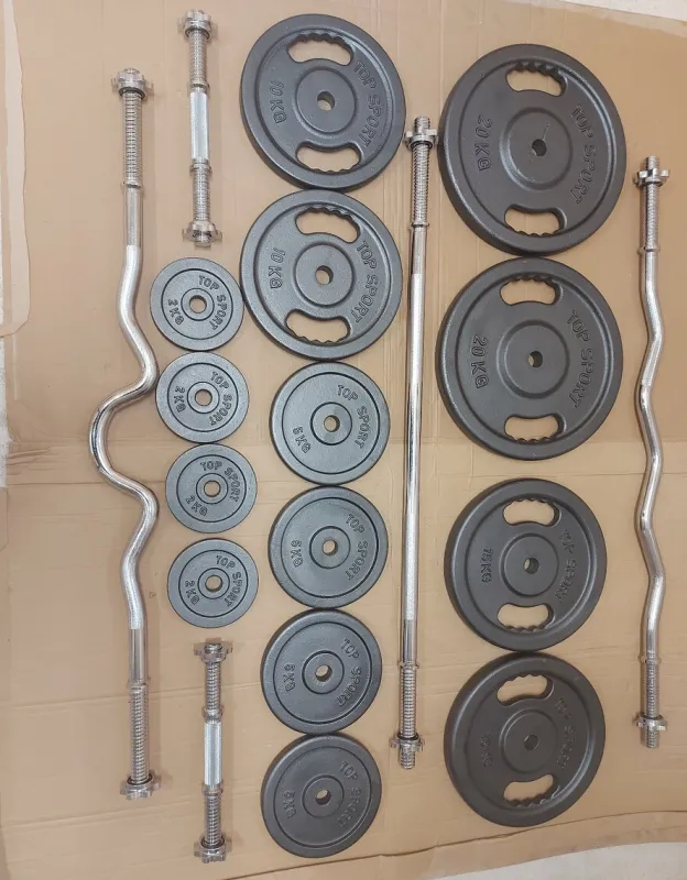Bicepsová sada - 146kg