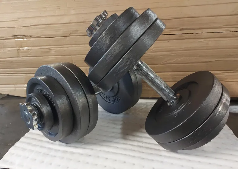 Nakládací jednoručky 2 x 30kg- nové