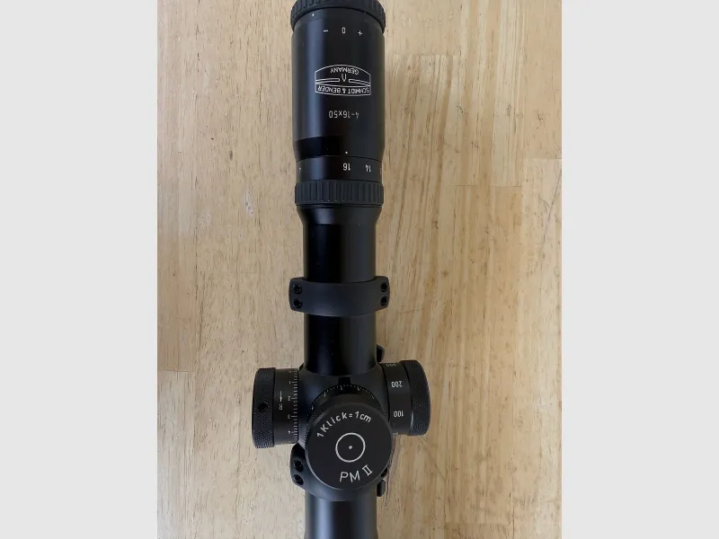 Puškohled Schmidt & Bender 4-16 x50 PMII